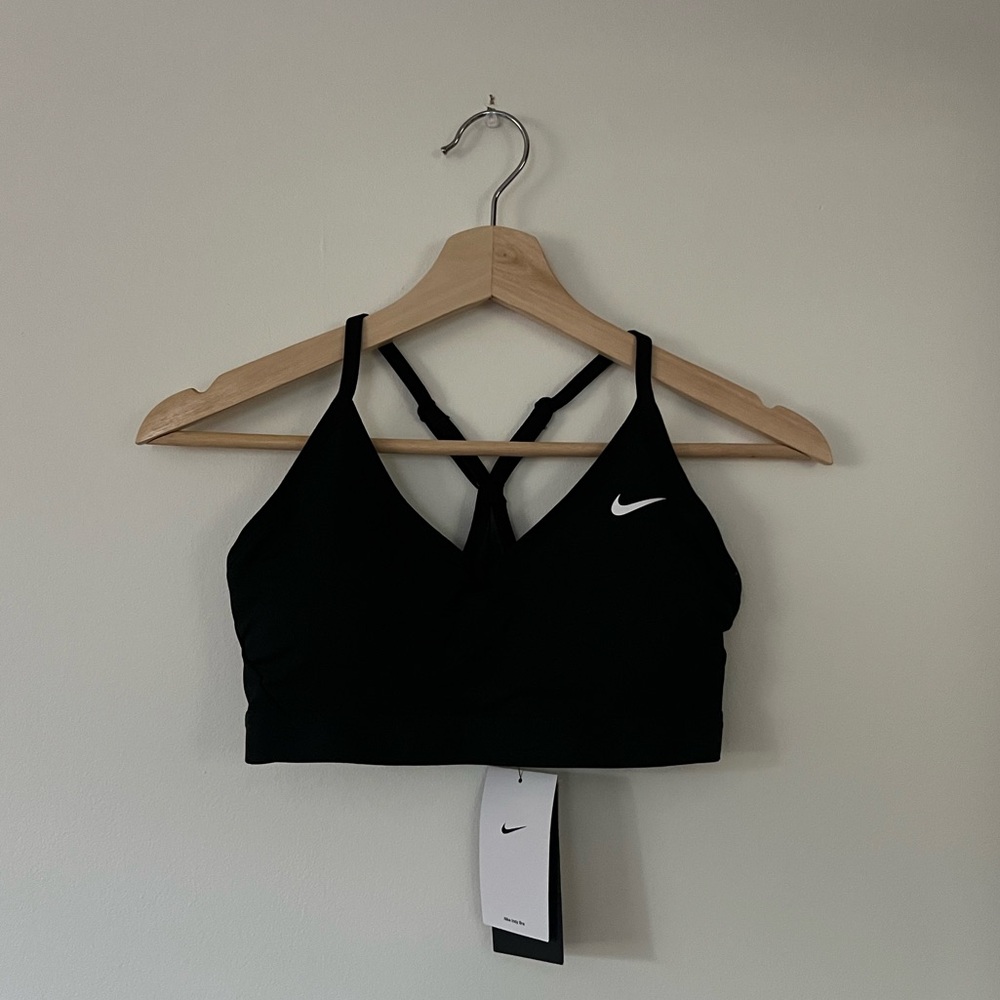 Nike Dri-Fit Black Racerback Sports Bra